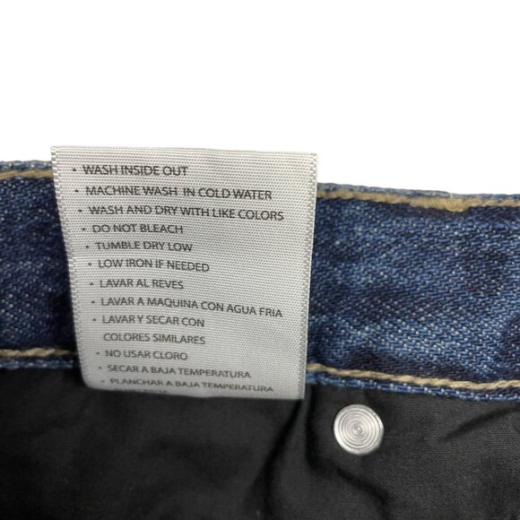 KANCAN JEANS REGAN HIGH RISE 90S BOYFRIEND TWO TONE SIZE 7/27 KC8680BK - Picture 9 of 12